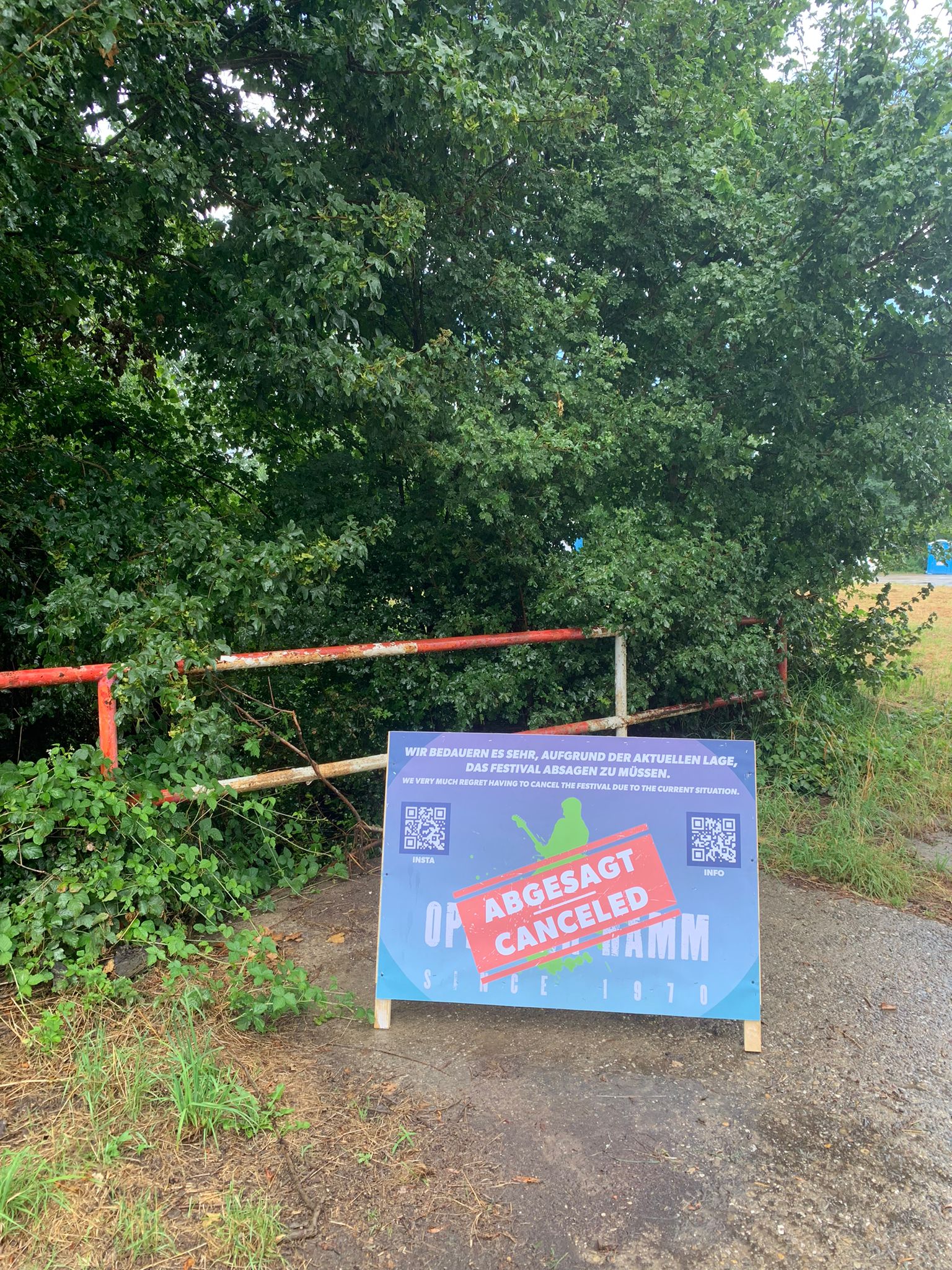 Zum Ausfall des „Open Air Hamm 2024